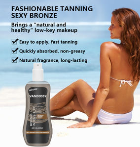 Marque privée Peptide naturel <span class=keywords><strong>Sun</strong></span> Carrot huile de bronzage crème Lotion Tan Accelerator Brozing <span class=keywords><strong>SPF</strong></span> Shimmer huile de bronzage - Product Image 3