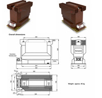 Transformateur de tension intérieur 12 kV JDZF9-10GY/185 pour l'intégration de tableaux de distribution, la mesure et la protection – Sélection de projet