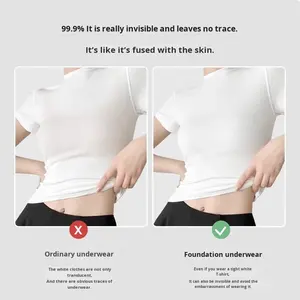 शहाओ बड़े आकार की महिलाओं को निर्बाध अंडरवियर प्लस आकार के वायरलेस पुश-अप ब्रा बैडबर्न नियंत्रण पूर्ण कप को रोकने से रोकता है - Product Image 2