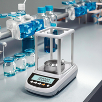 Balance analytique de laboratoire haute performance NADE FA1104AI 1100g 0,1mg avec écran LCD et étalonnage interne pour le pesage d'échantillons alimentaires
