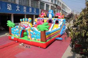 Modèle gonflable de château sautant plein d'entrain gonflable de maison de rebond d'amusement d'enfants à vendre - Product Image 6