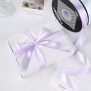 Jxia Satin Ribbon 2.5cm X 91m Factory Direct Wedding Gift Packaging Decorations - Product Image 3