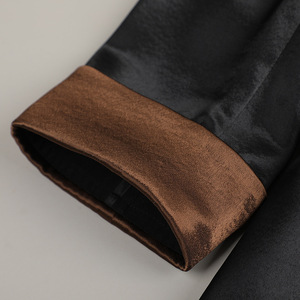 Women's Blazer Solid Color Polyester Fitted Waist Chinese Style Spring 2025 GDX-1680 - Product Image 4