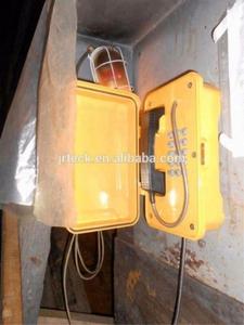 <span class=keywords><strong>Telefono</strong></span> industriale resistente alle intemperie con tastiera completa in lega di alluminio resistente alla corrosione per ferrovie e centrali elettriche - Product Image 2