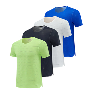 Chemises de sport pour hommes à manches courtes 5A antibactériennes super légères pour l'été - Product Image 1