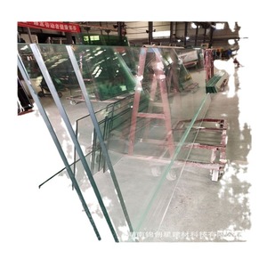 Tempered Glass Flat 3mm-30mm High Strength Polished For Curtain <b>Wall</b> Modern Design - Product Image 1