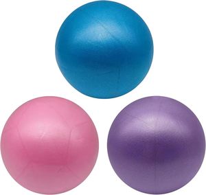 ลูกบอลโยคะ PVC ขนาดเล็ก สำหรับพิลาทิส ฟิตเนส ออกกำลังกาย เสริมสร้างความมั่นคง ใช้ได้ทั้งที่บ้านหรือในสตูดิโอ - Product Image 1