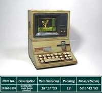 Modèle de caisse enregistreuse en métal Vintage personnalisé, machine à écrire télégraphique, émetteur rétro pour la décoration de Pub à domicile