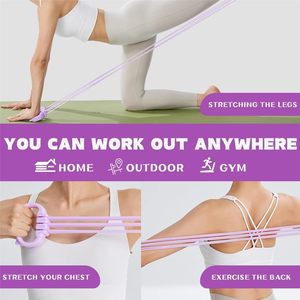 Có Thể Điều Chỉnh Thân Thiện Với Môi TPE Có Thể Tháo Rời Tập Thể Dục Ban Nhạc 6 Ống Tập Thể Dục Kháng Ban Nhạc Xử Lý Push UPS Yoga Vật Lý Trị Liệu - Product Image 5