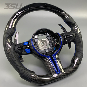 Volante de Fibra de Carbono de Alta Resistencia y Calidad Superior, Apto para <span class=keywords><strong>BMW</strong></span> Serie F, F30, F82, F80, 340i, 440i, Modificación Interior del Automóvil - Product Image 2
