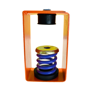 ตัวแขวนระบบปรับอากาศ Easyflex ขนาด 352 ปอนด์ พร้อมโครงสร้างยางกันกระแทกแบบสปริง และรูยึดด้านบนขนาด 12 มม. สำหรับงานติดตั้งท่อลม - Product Image 4