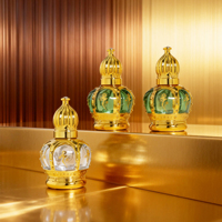 Perfume de Oud Árabe de Lujo, 15 ml, en Botella con Rodillo