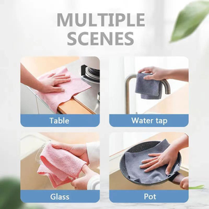 Totode micromicroçevre dostu mikrofiber havlu rulo tek kullanımlık mikrofiber bez ruloları kolay emdirin - Product Image 3