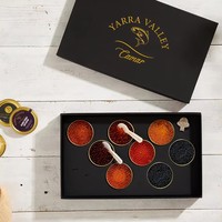 Boîte d'emballage de Caviar de perles, Logo personnalisé, cuillère de poisson volant de saumon russe, couvercle supérieur, emballage, boîte en papier cadeau de Caviar