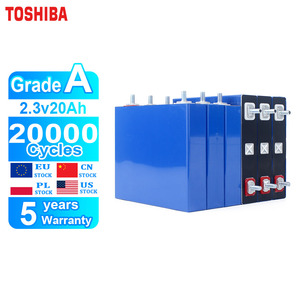Cellule SCiB LTO <span class=keywords><strong>20Ah</strong></span> 2,3V Batterie au <span class=keywords><strong>Lithium</strong></span> Titanate LTO Marque TOSHIBA Batterie <span class=keywords><strong>Lithium</strong></span>-<span class=keywords><strong>ion</strong></span> LTO pour Solaire EV RV Chariot Élévateur - Product Image 1