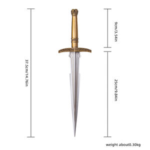 ดาบมาร์เวล โลกิ เลาเวเทิน: อาวุธเวทมนตร์ของชาวแอสการ์ด, ของสะสมจากภาพยนตร์, อุปกรณ์เสริมสำหรับคอสเพลย์/งานคอมมิคคอน (พร้อมปลอกดาบ) - Product Image 6