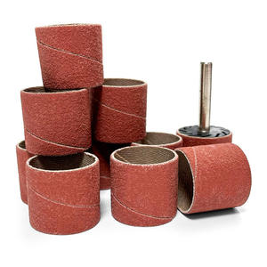 Anillo <span class=keywords><strong>de</strong></span> lijado cilíndrico en espiral rojo <span class=keywords><strong>de</strong></span> suministro <span class=keywords><strong>de</strong></span> fábrica, <span class=keywords><strong>banda</strong></span> abrasiva <span class=keywords><strong>de</strong></span> alta resistencia al desgaste <span class=keywords><strong>para</strong></span> pulido <span class=keywords><strong>de</strong></span> metales - Product Image 5