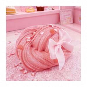 Kit de manualidades DIY hecho a mano: Abalorios de cristal con purpurina, dijes pastel, cuentas vibrantes, arcilla lisa y texturas de espuma para slime de helado - Product Image 2