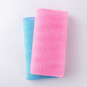 Pinkrabbit Taiwan Accessoire de bain non tissé antibactérien, éponge exfoliante en nylon grossier, serviettes de bain, mousse riche - Product Image 2