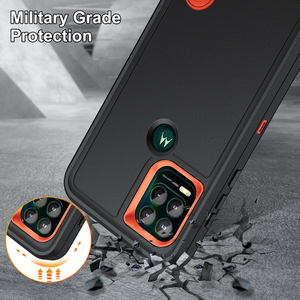 Funda de teléfono para <span class=keywords><strong>Moto</strong></span> G Power Stylus Play <span class=keywords><strong>Edge</strong></span> <span class=keywords><strong>30Pro</strong></span> Plus 5G 2025 2024 2023 2022 3 capas híbrido PC + TPU resistente a prueba de golpes - Product Image 5