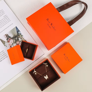 Boîte à bijoux élégante avec logo personnalisé, style minimaliste haut de gamme, boîte à bijoux musicale, ensemble de boîtes à bijoux en gros - Product Image 4