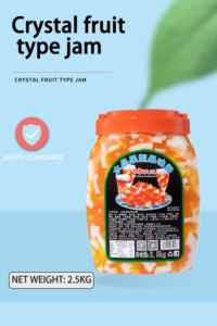 Gelée de noix de <span class=keywords><strong>coco</strong></span> <span class=keywords><strong>3</strong></span> couleurs Gelées de konjac 2.5kg Garnitures de thé à bulles prêtes à l'emploi comprenant des ingrédients de fruits Nata De <span class=keywords><strong>Coco</strong></span> - Product Image 3