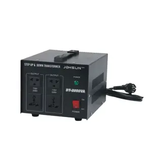 Produsen Profesional Dt-2000Va Harga Rendah 220V 12V Power Transformer