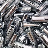 Ancres à vis en acier au carbone galvanisé pour l'industrie du ciment, la construction et les convoyeurs – Fixation de classe 8.8/10.9/12.9 à rupture par cisaillement