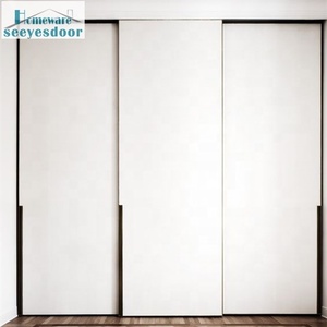 Seeyesdoor Puerta Invisible de Diseño Moderno <span class=keywords><strong>Sin</strong></span> <span class=keywords><strong>Marco</strong></span> Roble Rojo Puerta Oculta Habitación - Product Image 6