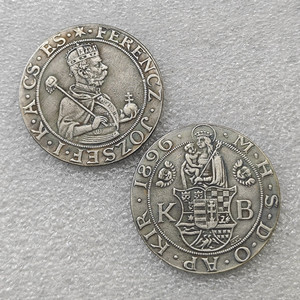 Autriche Hongrie 1896 Thaler FRANCIS <span class=keywords><strong>JOSEF</strong></span>, pièces commémoratives de style super antique, cadeaux, décoration de la maison - Product Image 1