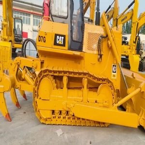 รถดันดิน Caterpillar D7G มือสอง ราคาโรงงาน พร้อมมอเตอร์และลูกปืน CATD8R D8T D9R กำลัง 120 แรงม้า ความจุดันดิน 7.5 เมตร มีสินค้าในสต็อก - Product Image 1