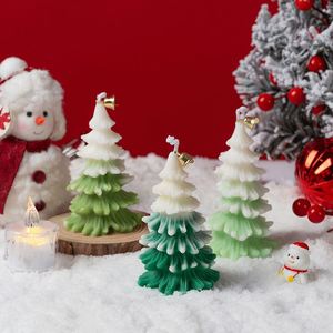 Velas Aromáticas de Alta Calidad con Aroma a Árbol de Navidad de Nieve Blanca, Decoración Navideña, Velas Aromáticas para Ambiente de Dormitorio, Regalos Navideños - Product Image 2