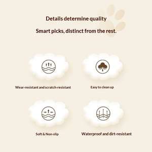 Bac à litière pour chat EVA à double couche, anti-évasion, respirant, imperméable, super grand filtre, tapis de sable pour chats, fournitures de contrôle des animaux de compagnie - Product Image 3