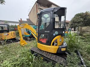 Excavadora hidráulica pequeña Komatsu PC35 usada, rendimiento estable, miniexcavadora para huertos, obras municipales y agricultura - Product Image 3