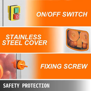 Abd stok limon sıkacağı ticari elektrikli otomatik narenciye portakal sıkacağı sıkacağı makinesi - Product Image 5