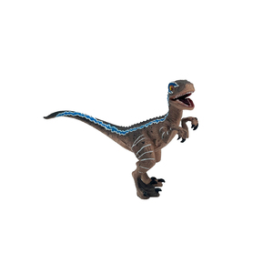 Figura <span class=keywords><strong>de</strong></span> Dinosaurio <span class=keywords><strong>de</strong></span> PVC Realista y Ecológica <span class=keywords><strong>de</strong></span> Excelente Fabricación, <span class=keywords><strong>Velociraptor</strong></span> Azul, Escala 1/60, Unisex, para Maternidad y Educación Temprana - Product Image 5