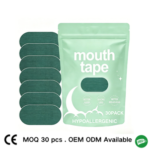 เทปปิดปากกันกรนแบบขายส่ง OEM ป้องกันการแพ้ ปราศจากน้ำ<span class=keywords><strong>ยา</strong></span>ง ระบายอากาศได้ดี ได้รับการรับรองมาตรฐานทางการแพทย์ CE ISO13485 ISO9001 - Product Image 1