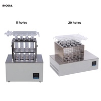 Analizador de Nitrógeno Kjeldahl Semiautomático de 8 Orificios, 220V, Horno de Digestión, Máquina de Medición de Alimentos, 1 Año, Rango de 0.1-200mgN, 5-15min