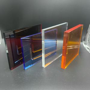 Transparant hoogwaardig groot formaat 100mm 80mm helder transparant kunststof acrylaat <span class=keywords><strong>aquarium</strong></span> paneel plaat - Product Image 3