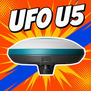 UFO U5 GNSS RTK GPS Measuring Instrument, Land Surveying Equipment Complete Set with & Survey Software - Product Image 1