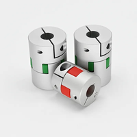 Accouplement à mâchoires en caoutchouc et aluminium GF à couple élevé et prix bas, GF 40X50 D40 L50, accouplement en forme de fleur de prunier pour moteur servo