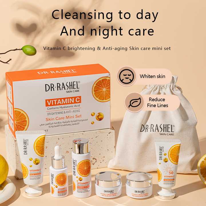 New Arrival DR RASHEL Vitamin C Brightening & Anti-aging Skin Care Mini ...