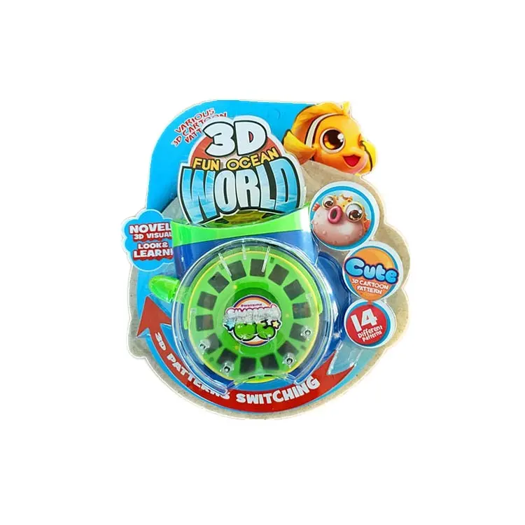 Sea world 3D Master View toys custom camera toys kids 3D Viewing toys