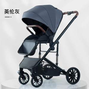 Cochecito para bebé - Carrito multifuncional que se puede usar para sentarse o recostarse. Cesta para dormir para recién nacidos. Alto rendimiento - Product Image 4