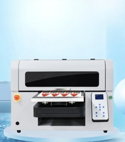 Imprimante jet d'encre UV à plat automatique neuve avec garantie d'un an, machine professionnelle d'impression de coques de téléphone pour designs personnalisés