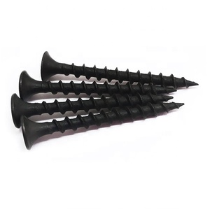 สกรูยึดแผ่นยิปซัมหัวแตรเคลือบฟอสเฟตสีดำ - Product Image 1