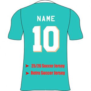 เสื้อฟุตบอลโลโก้สั่งทำพิเศษ รุ่น 25 26 ระบายอากาศได้ดี แห้งเร็ว ชุดฟุตบอลชาย พิมพ์ลายแบบรีดร้อน โพลีเอสเตอร์ 100% - Product Image 1