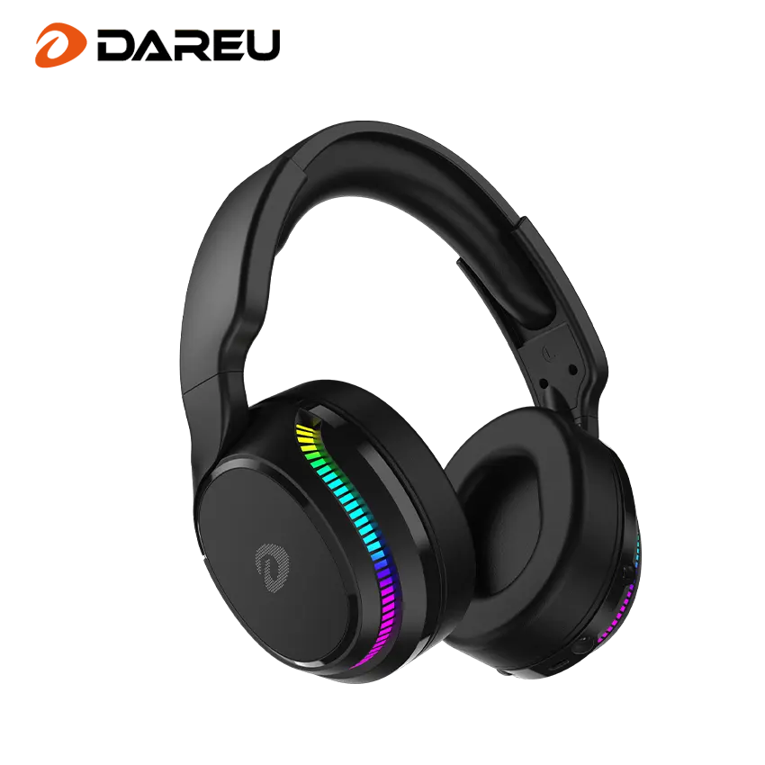 Dareu yeni 5.8g kablosuz ve kablolu çift modlu oyun kulaklığı Pc için kulaklık, bilgisayar, akıllı telefon
