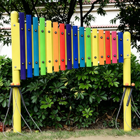 Non Motorized Made Kindergarten Community Garden Outdoor Rhythm Instructor Music Piano Percussion Instrument Equipment