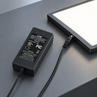 Catu Daya 20V 3A 60W, Disipasi Panas Lebih Baik untuk Beban Berkelanjutan untuk NVR, Panel LED, Router, Laptop, Terdaftar CE UL FCC UKCA